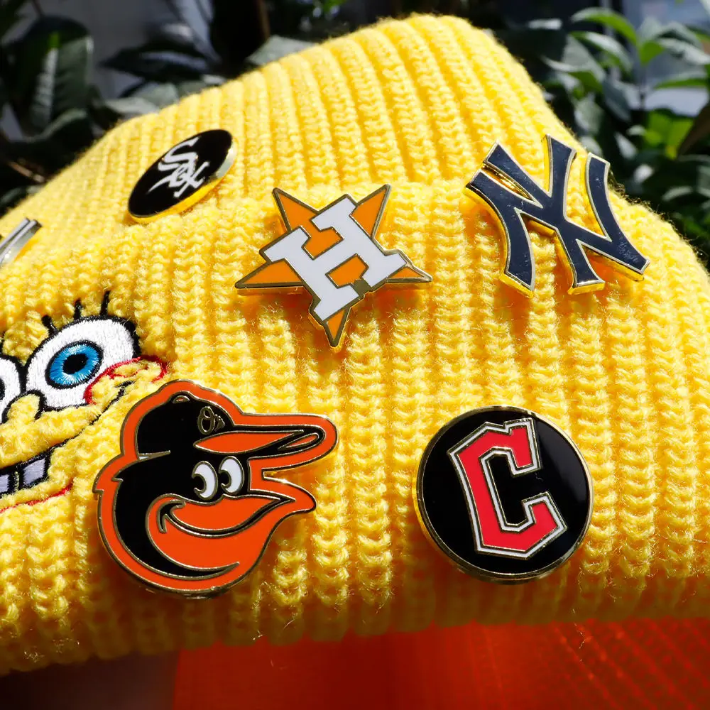 Designer & Caps Sports Backing Magnet Cars Hard Lapel Pins For Hats Custom Hat Enamel Pin