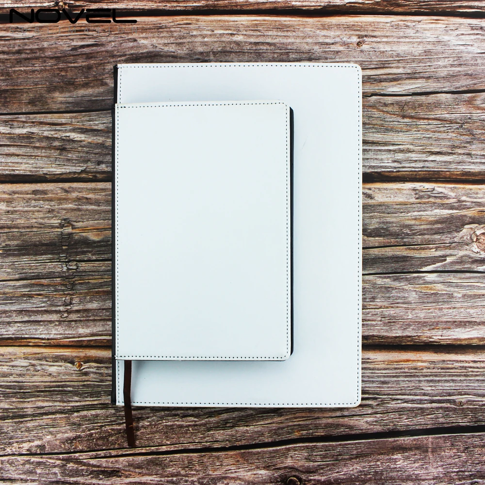High Quality Blank Sublimation PU Leather Heat Transfer Canvas Changeable NoteBook