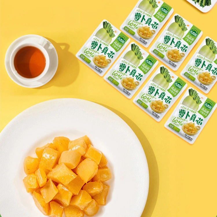 Jixiangju Factory direct sales Healthy low salt pickled mustard greens Pickled radish