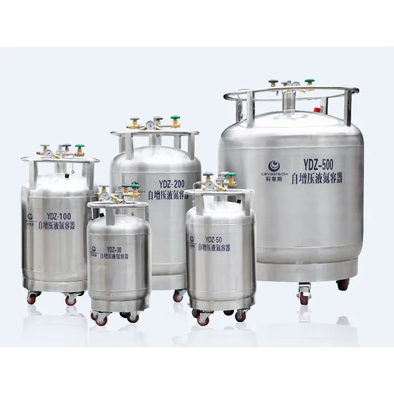 cryo stainless steel cylinder liquid nitrogen dewar spray filling machine cylinder