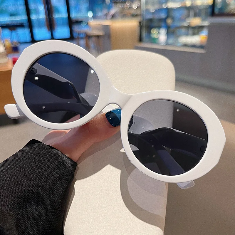 LBAshades 2023 новые модные солнцезащитные очки в овальной оправе люксовые брендовые дизайнерские оптом пользовательские оттенки