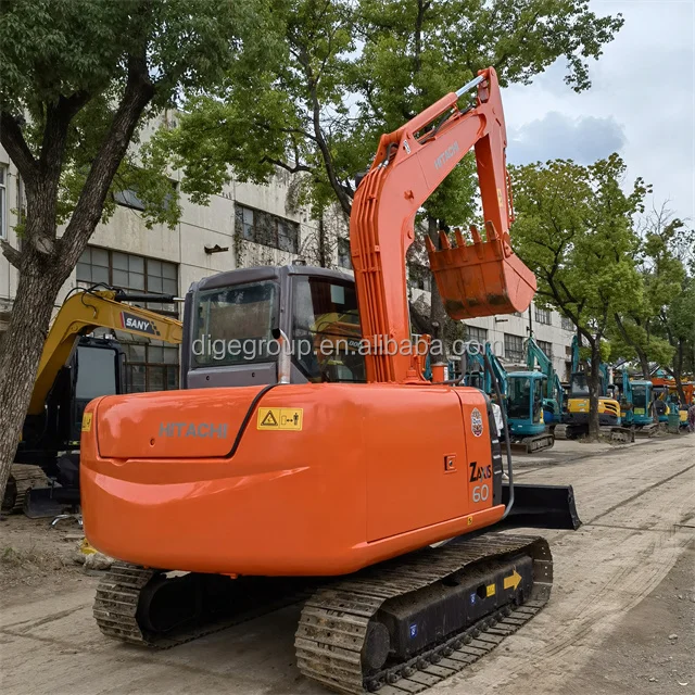 The latest performance mini Hydraulic track used Hitachi ZX60 excavator 6 ton Japan used excavator