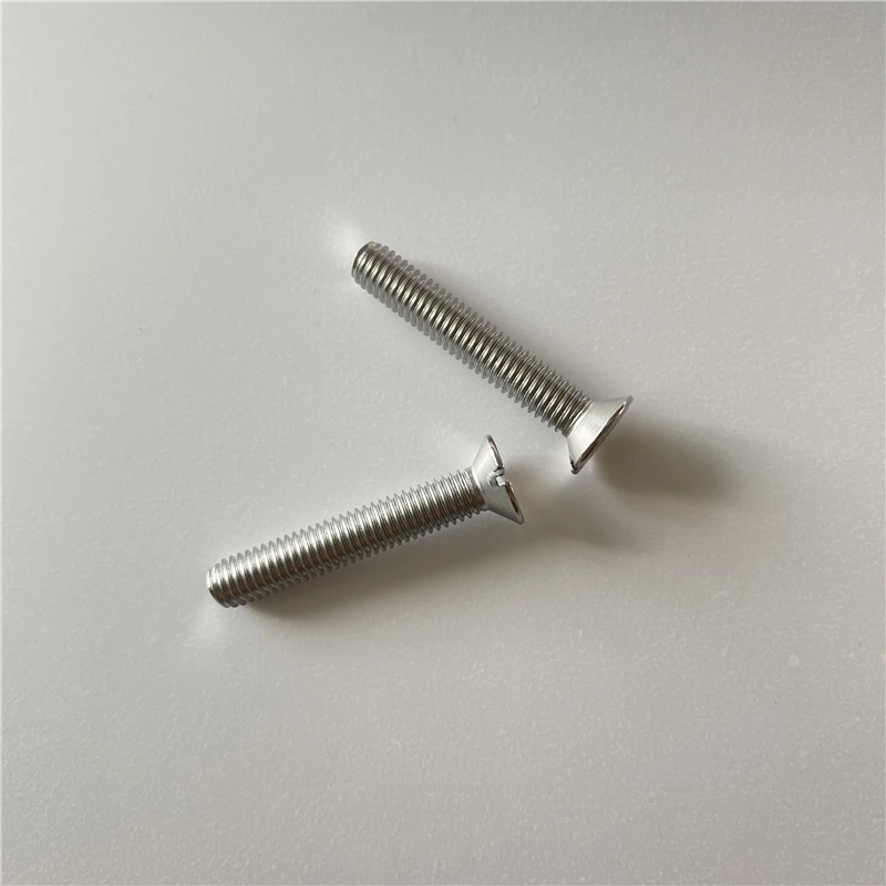 Cross Reed Counter Flat Head Machine Screws With Dog Point Screw Phillips Drive 6-32 X 5/16 Recessed Countersunk