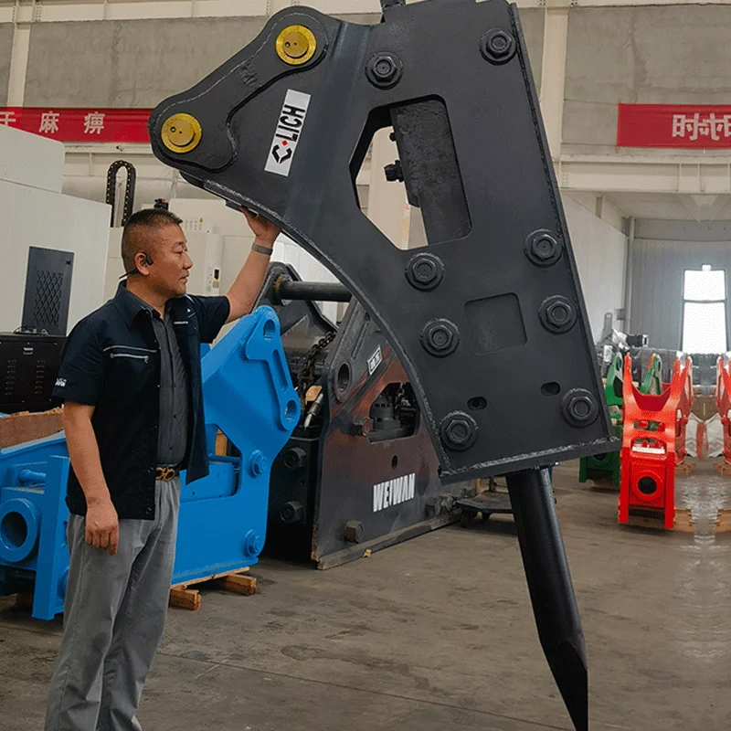 mb120 Rammer front head  for  hydraulic breaker parts hammer for sale