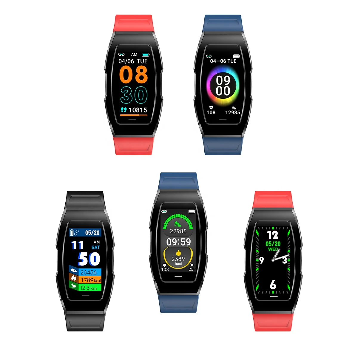 New F18 Smart Watch Men Women Heart Rate Monitor Blood Pressure Fitness Tracker Unisex Sport Watch For Ios Android