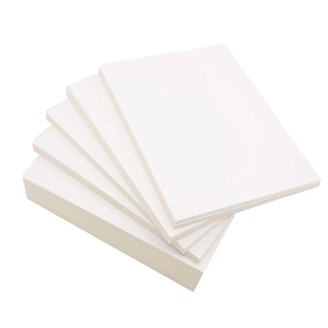 Хит продаж белая глянцевая бумага C2s 80gsm-450gsm с белой печатью может быть настроена режущими размерами