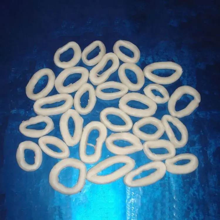 Fresh raw illex squid ring detail frozen gigas squid ring detail frozen gigas squid ring