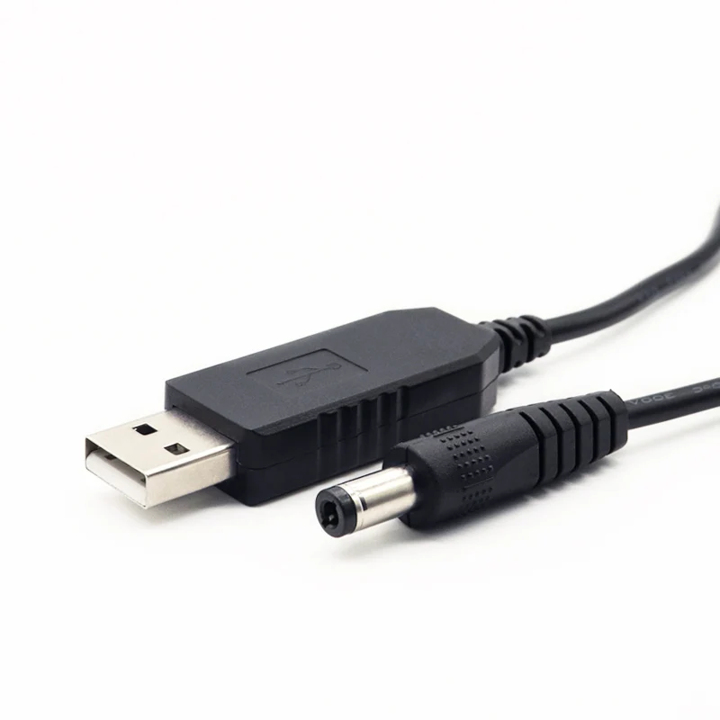 Wifi Router Modem Step Up Boost 5V USB to DC 12V power converter usb to dc power cable