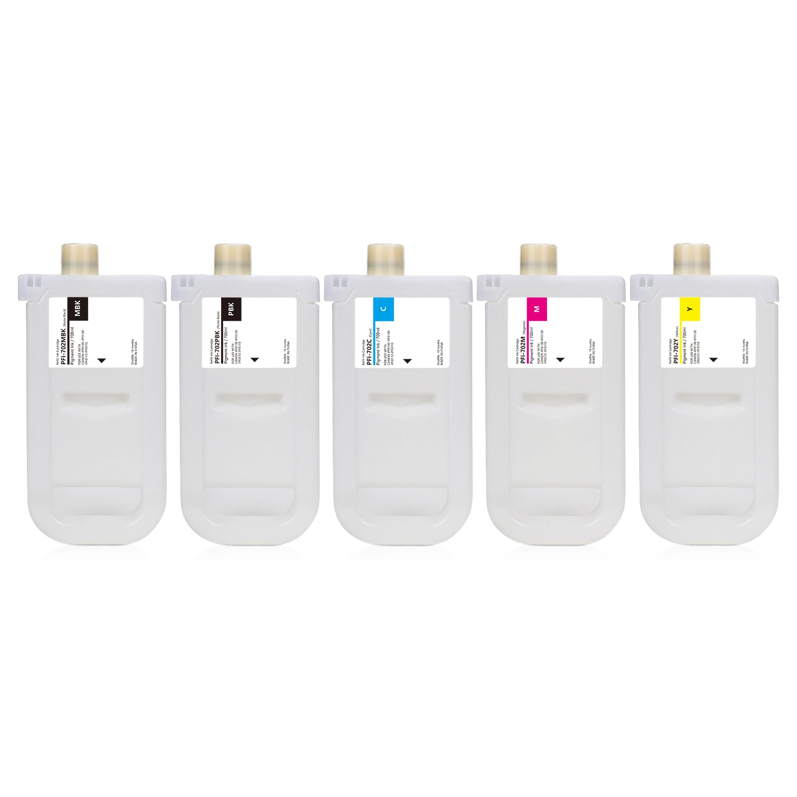 Winnerjet 700ml PFI-701 PFI-702 PFI 701 PFI 702 Refill Ink Cartridge For Canon imagePROGRAF iPF8100 iPF8110 iPF9100 iPF9110