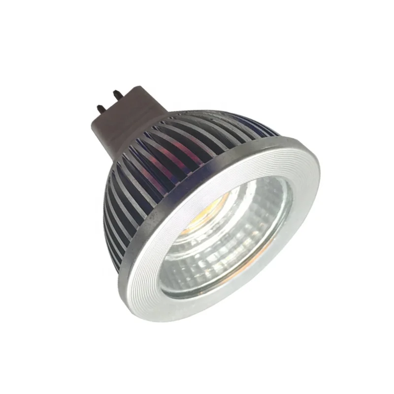 Sky factory 2 years warranty led spotlight cob 5w  gu10 mr16 85-265v 12v dimmable 110V 230V 6500K 4000K 3000K led spotlight