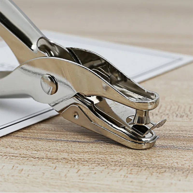 2024 Factory Direct Sales Craft Paper Single Hole Punch Custom Paper Punch Metal Bag OEM Box Packing Puncher