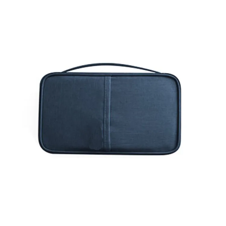 Travel Wallet & Family Passport Holder RFID Blocking Document Holder & Organizer Protects Your Passports (Grey)