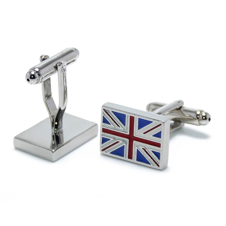 Сувениры с китайским греческим, итальянским, канадским, английским флагом, мужские запонки для рубашки, модные металлические запонки для свадьбы, вечеринки, встречи на заказ