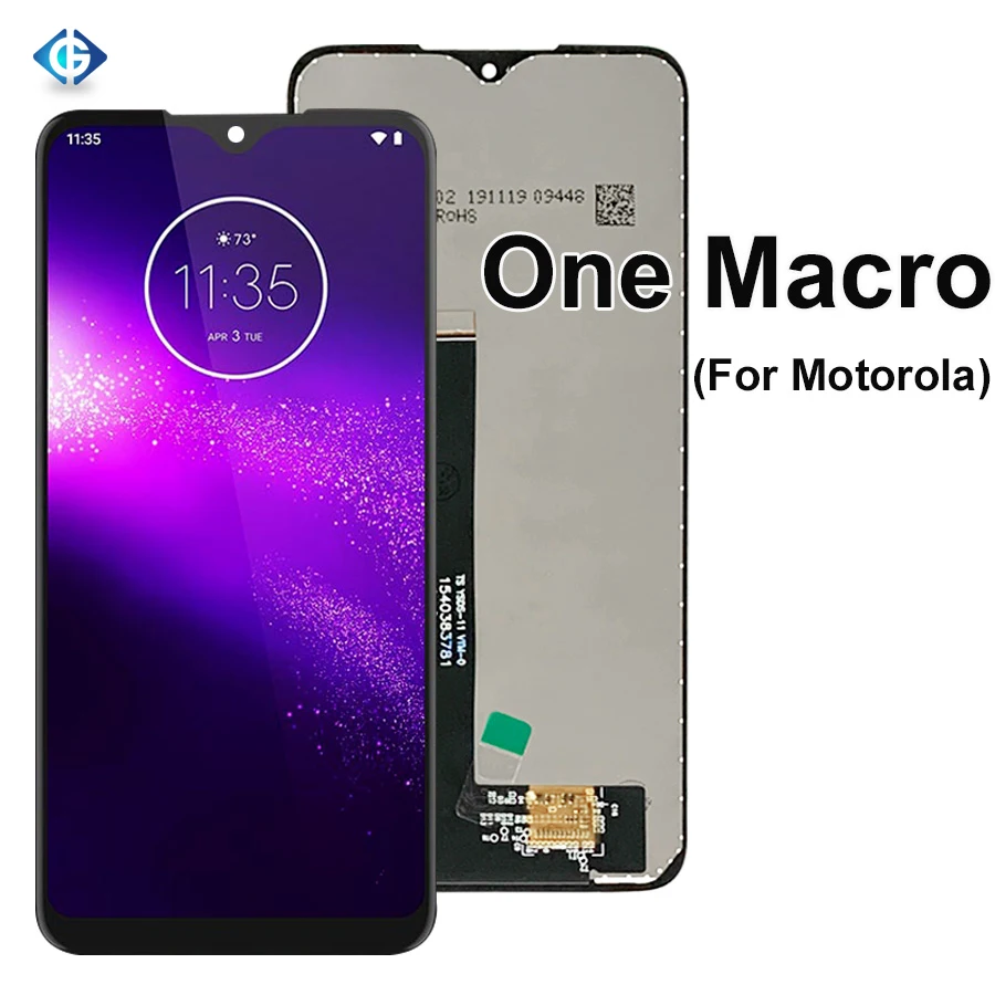 Горячая Распродажа 2021 Pantalla для Motorola One макро дисплей для Moto One макро ЖК-дисплей с сенсорным экраном в сборе