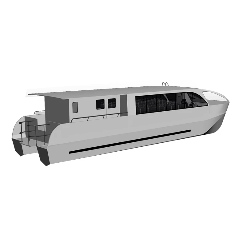 15m  50ft 50 seats  inboard engine5Aluminum catamaran passenger ferry  boat for sale