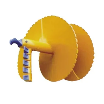 Hydraulic Rotary Rig Double Cut Conical Rock Auger