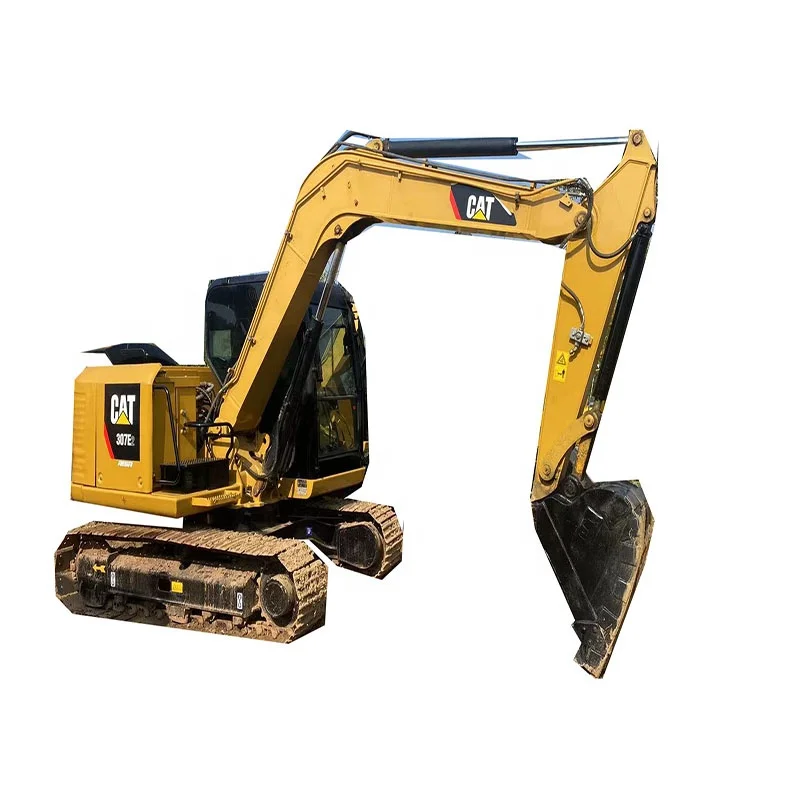 CAT 307E высокопроизводительный б/у небольшой гидравлический экскаватор высокоэффективный строительный