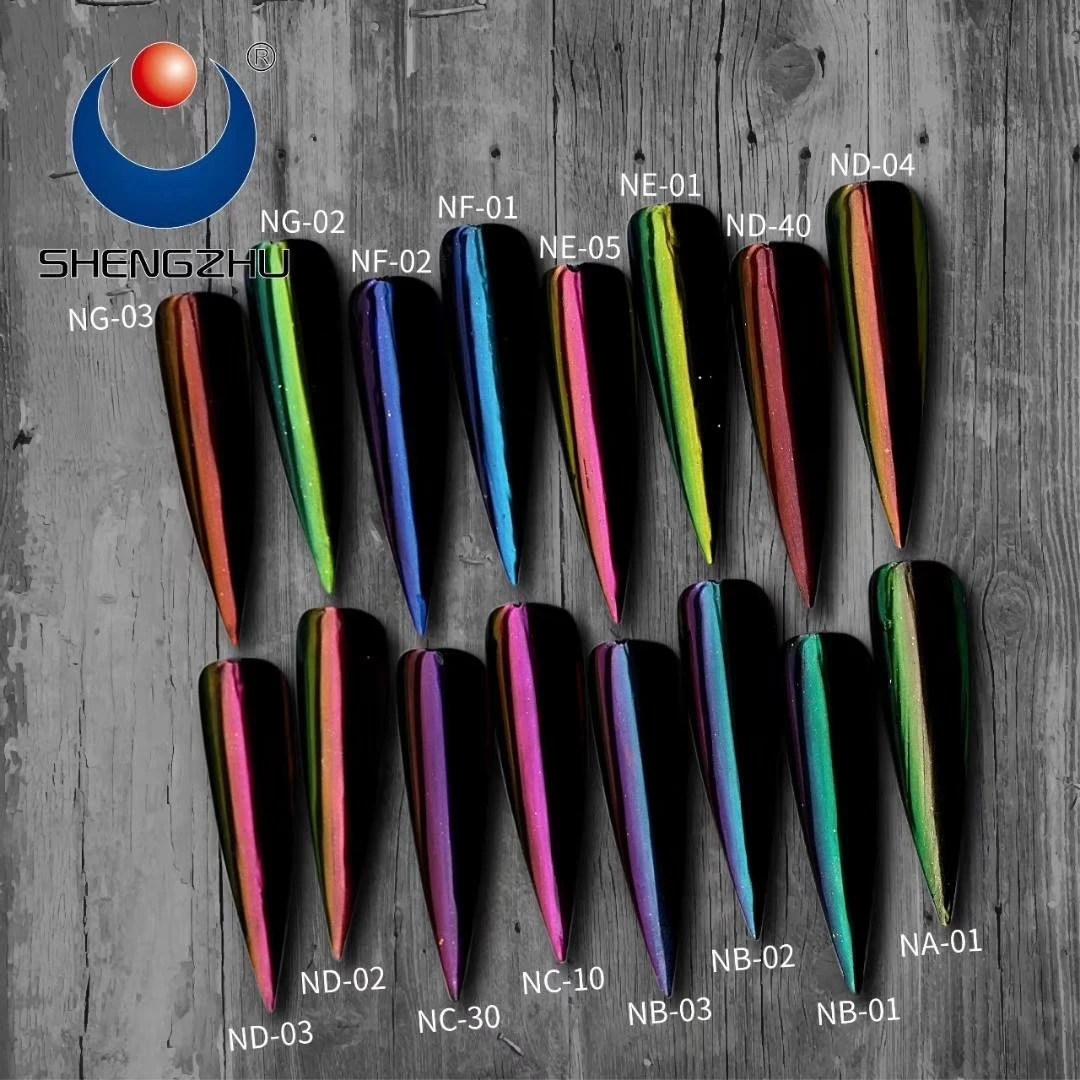 
NA02-NG03 series chameleon powder for car paint nail resin nail gel polish 