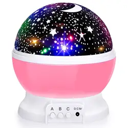 TIANHUA Wireless Star Smart mini 3d Baby Moon galaxy Star led Night light projector For Kids Children Product