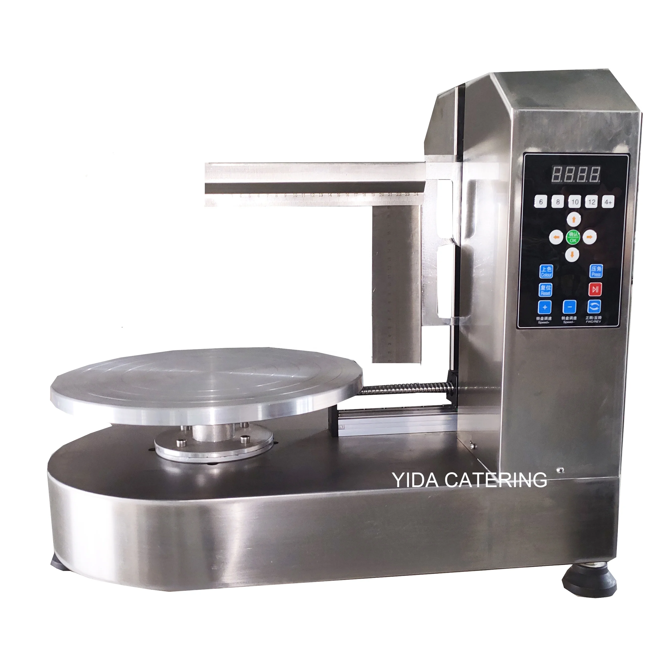 Full automatic Cake Spreading Machine cake coating machine cake frosting decorating machine