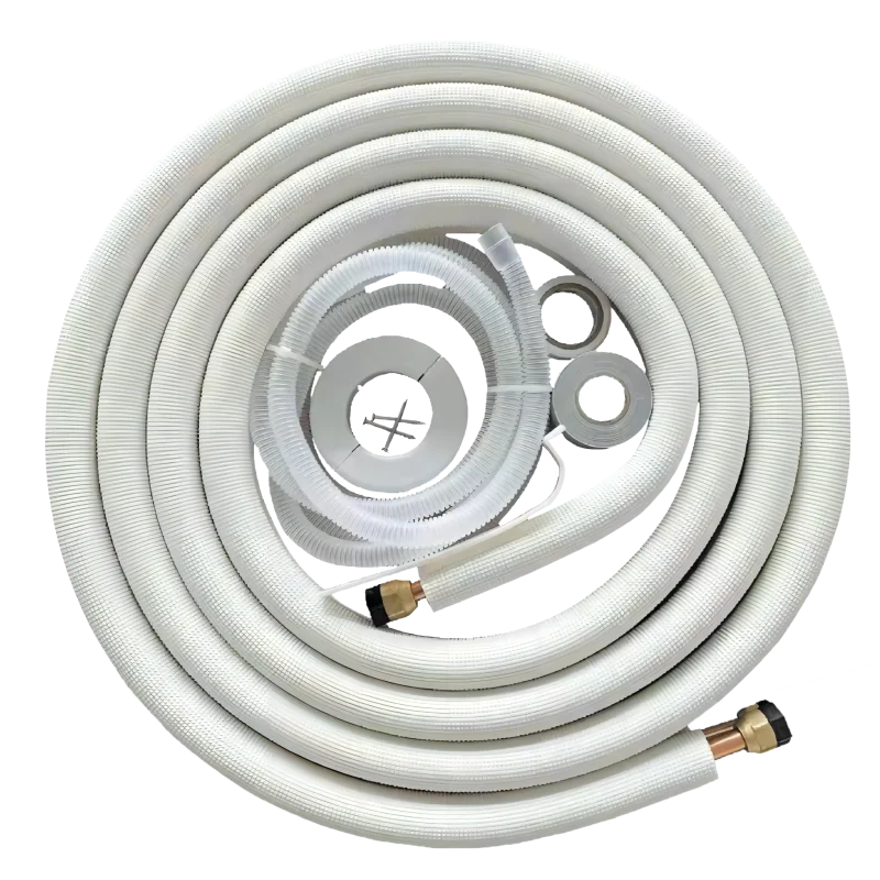 AC Insulated Copper Connecting Tube Pipe Air Conditioner Ac Insulation Copper Pipe Roll