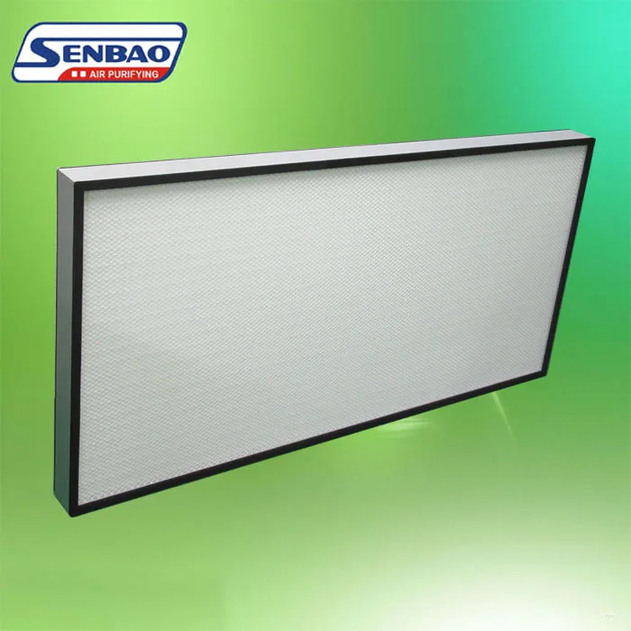 24x48 inches H14 air filter in panel type for mushroom laboratory