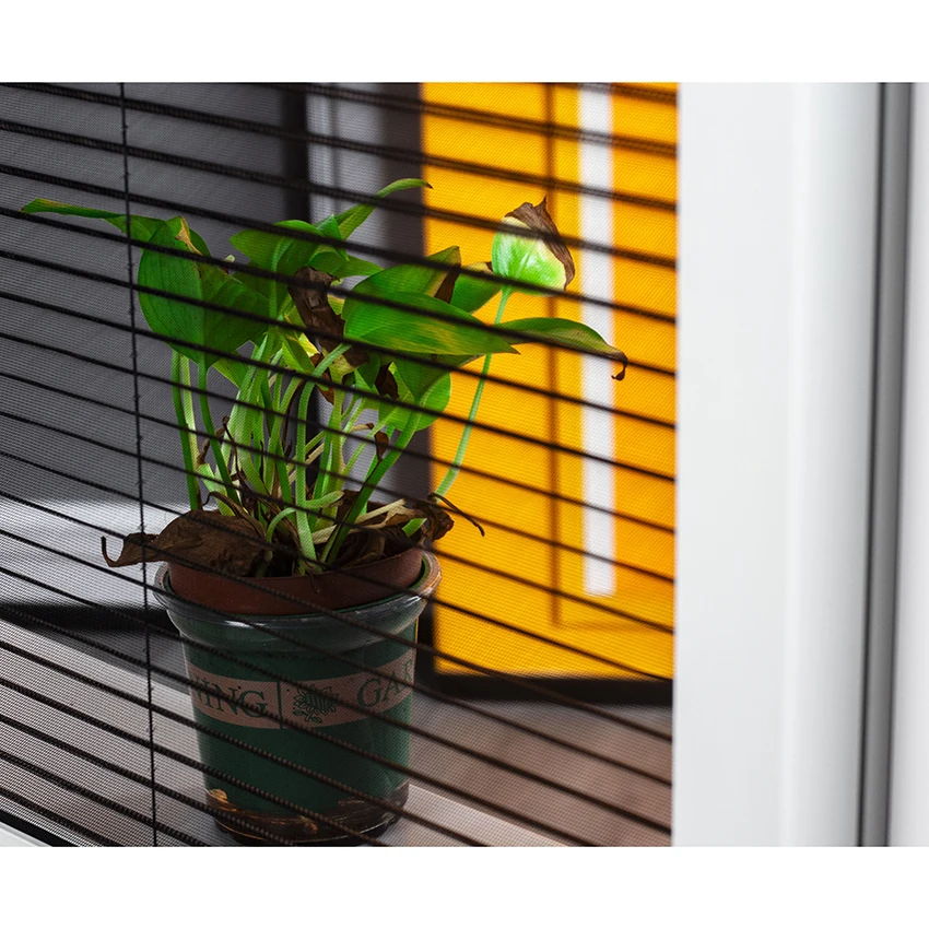 Window Mosquito Screen Net Retractable insect screen Mesh roll up screen bug Mosquito Net window