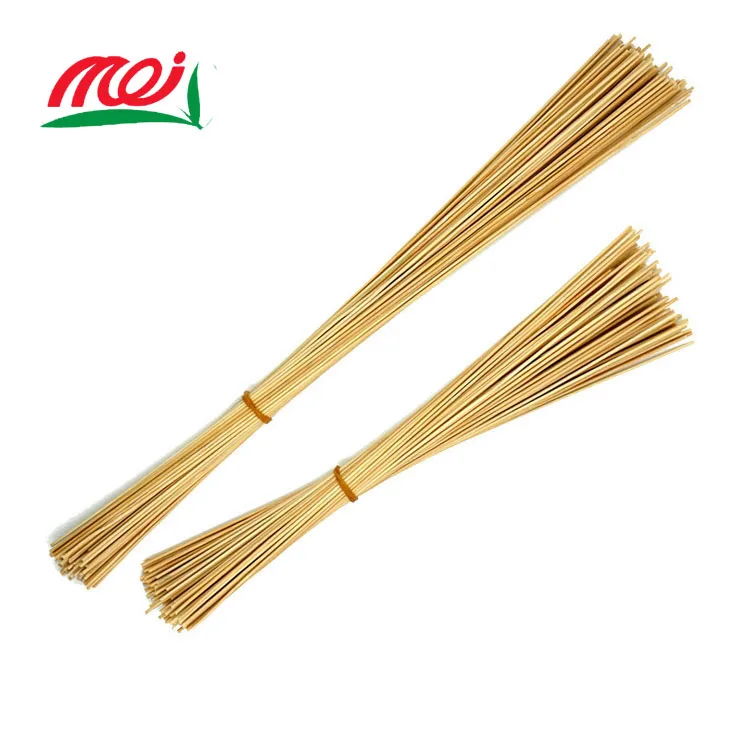 China Long Agar Raw Thin Bamboo Stick For buddhist Incense 12 inch