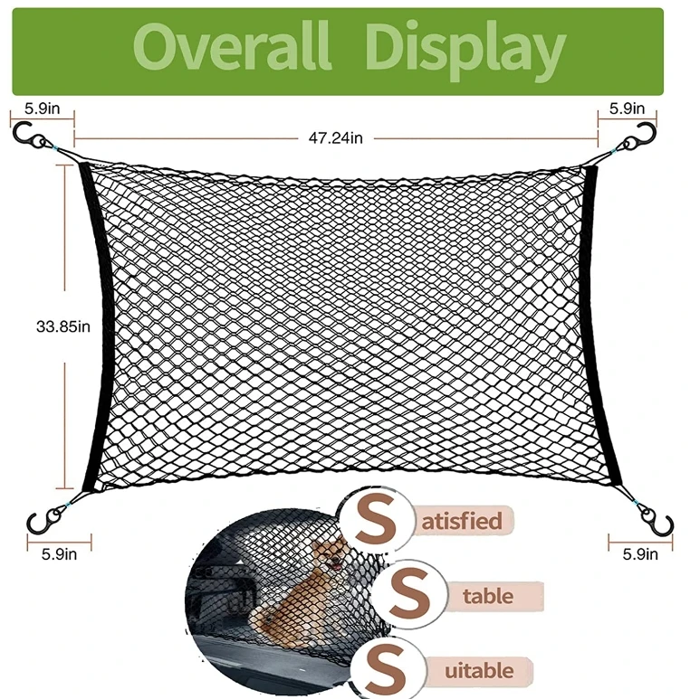 Wholesale Various Color PP PE Knotless Net and Knotted Net Car Trailer Truck Container Pallet Cargo Net