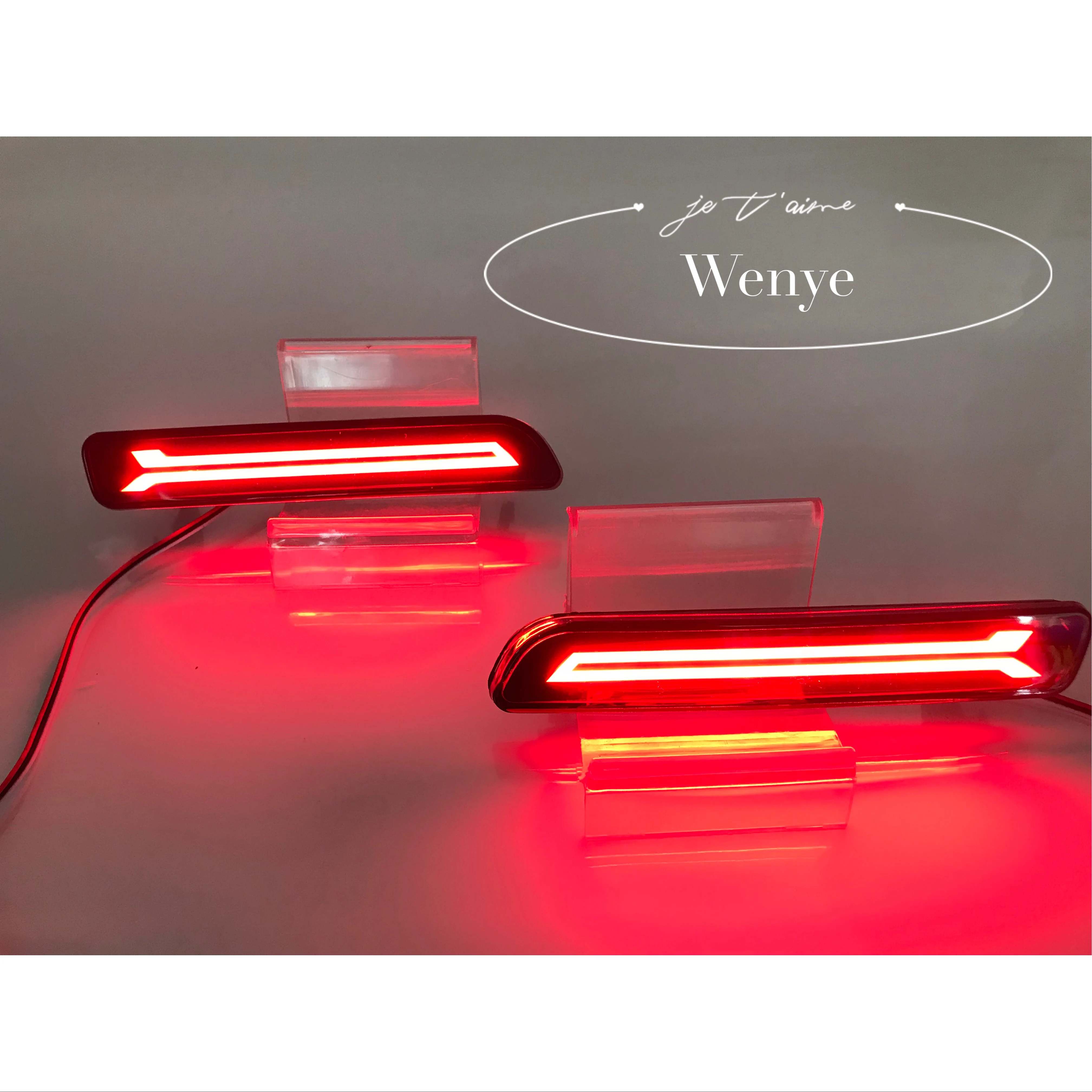 Hot selling led rear bumper lamp reflector for ertiga vitara sx-4 ciaz baleno back light brake light