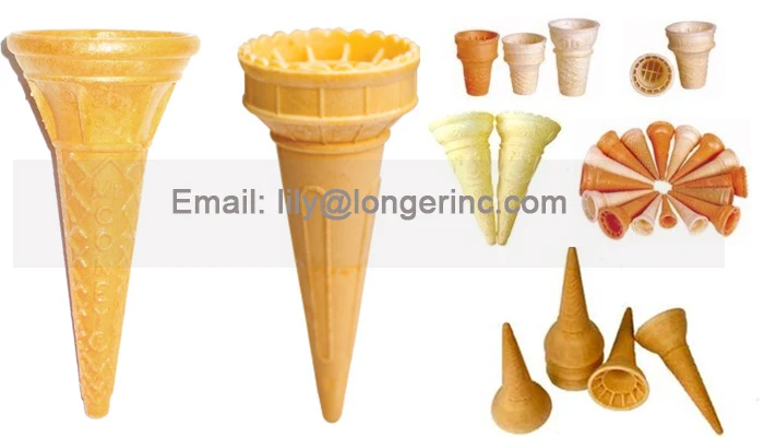 Waffer cone production line|Waffer cone baking and making machine