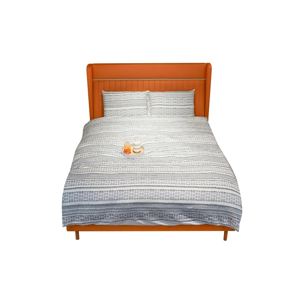 Wholesale New Materials 100% Polyester Fibre hotel 4pcs bedding sets