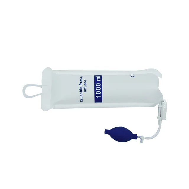 500ml pressure infusion  bag Reusable Manual pressure infusion bag with pressure indicator