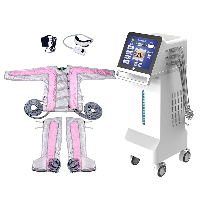 3 in 1 best massage lymphatic drainage device Infrared leg massage lymphatic circulation vacuum Massage Device
