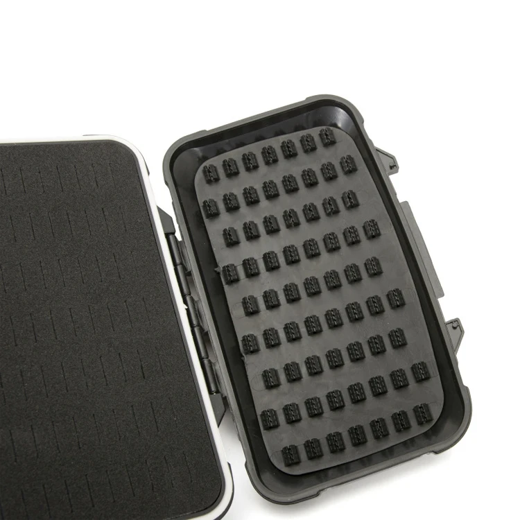 accessories wholesale china factory double layer plastic container storage baits lure tackle fly fishing box