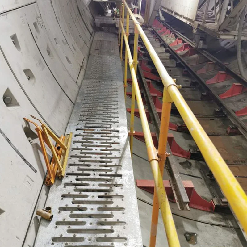 Times Power 500*2400mm Galvanized Steel Plank Metal Deck Scaffolding Walkway Platform Board for Sale