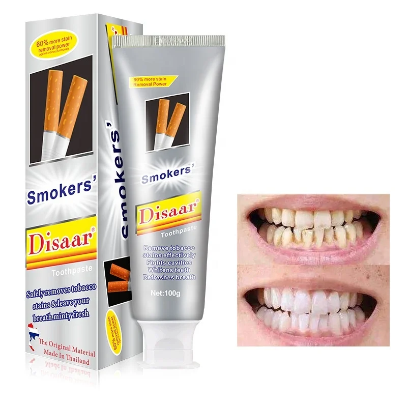 Toothpaste Smokers Stain Removal Gums Bleeding Smokers Teeth Whitening Toothpaste