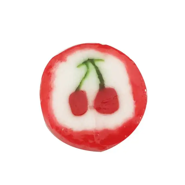 Фруктовый узор разных вкусов нарезанные вручную конфеты и сладости