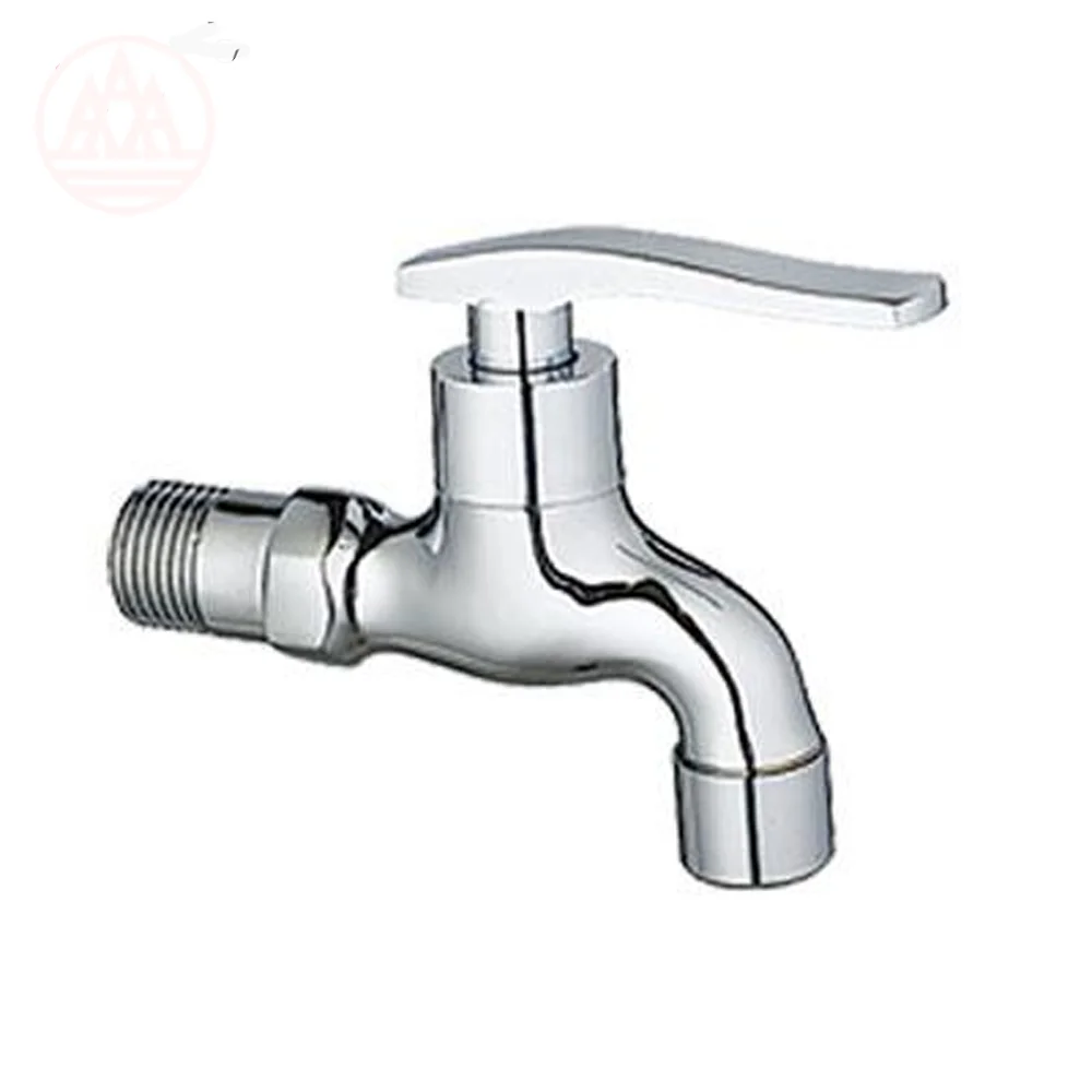 Sales lead cheap faucet chrome plating bibcock for bathroom