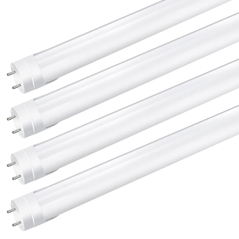 Factory wholesale led fluorescent tubes high quality aluminum plastic 1ft 2ft 3ft 4ft 5ft 8ft T8 led light tube