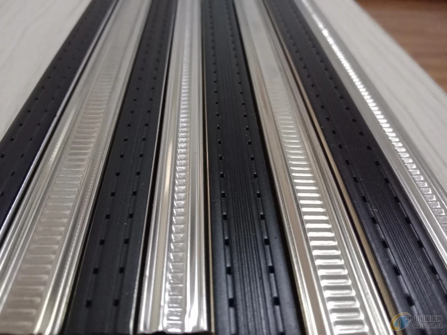 Warm edge spacer bar for Double glazed windows