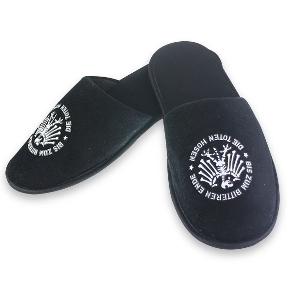 Пользовательские вышитые тапочки вышитая ткань EVA мужские Тапочки