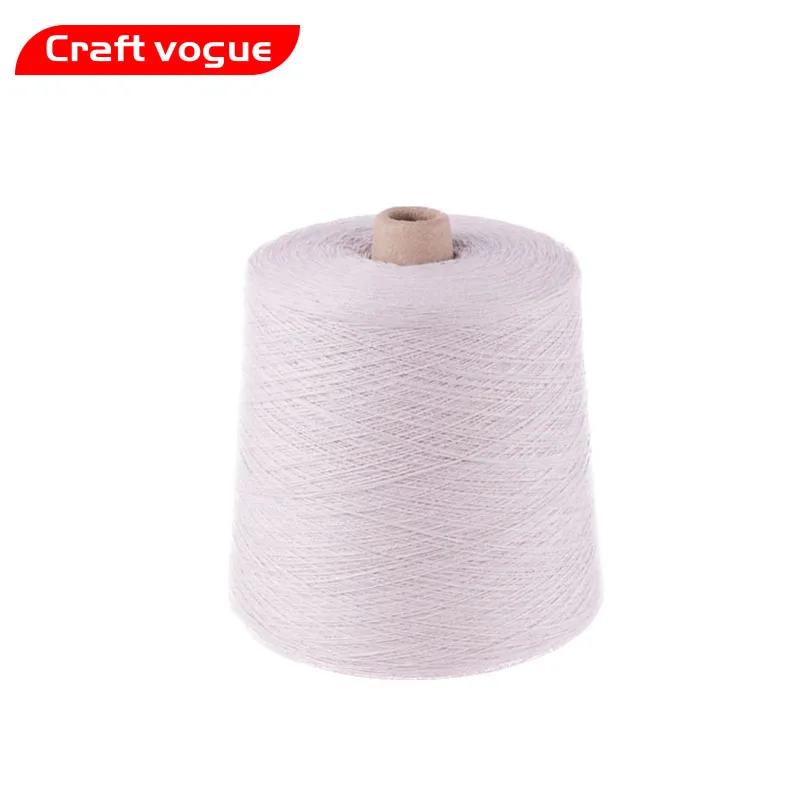 Wholesale custom dyed anti pilling 2/44 Raw Knitting Sewing Embroidery Bleached Acrylic Wool Blended Yarn for knittining