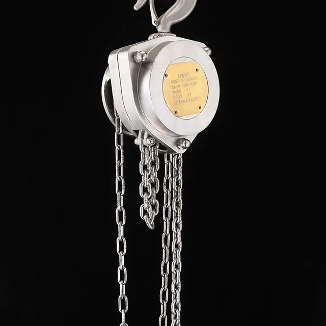 Wholesale 3TonX3mtr hoists 3 ton high grade Stainless Steel Hand Chain Block