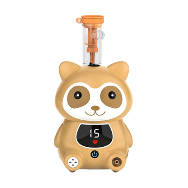 FITCONN New Raccoon Model Smart Digital Durable Compressor Nebulizer For Kids