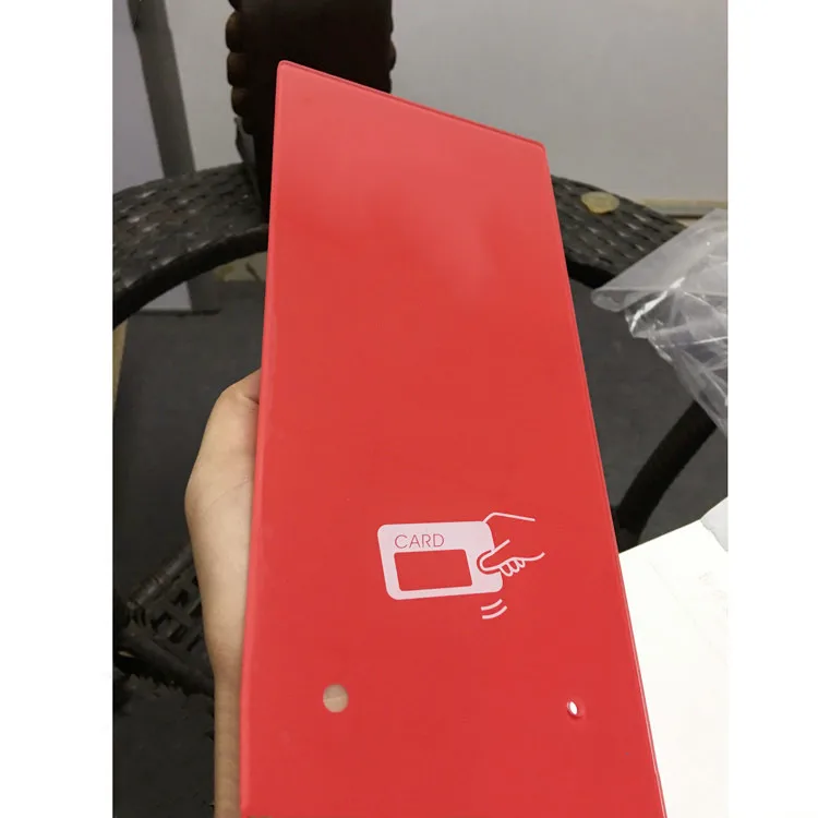 Custom silk screen printed tempered glass panel is suitable for elevator household appliances