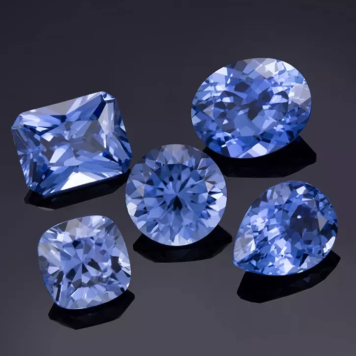 blue sapphire stone lab grown gemstone wholesale aquamarine products full shapes and cut loose gemstones for jewelry