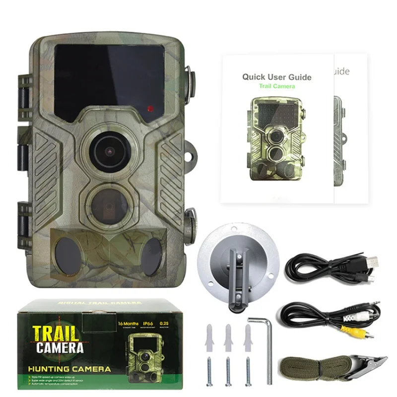 HD 4K WIFI Trail Hunting Camera with CMOS Sensor High Resolution Wild Camera