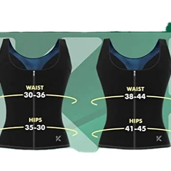 Polymer Body Shaper Sauna Vest Waist Trainer Weight Loss Shapewear Belly  Zipper Heat Slimming Vest for Men Women Adult