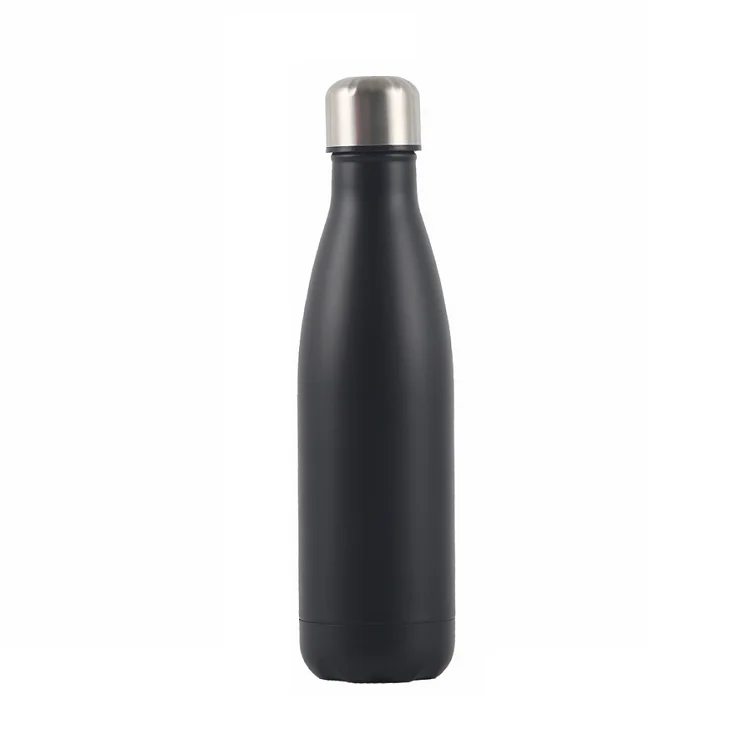 18/8 Vacuum Insulation 500ml stainless steel cola bottles with matte paint